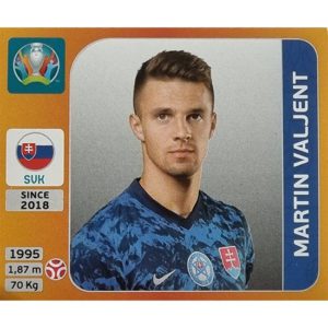 Panini EURO 2020 Sticker Nr 500 Martin Valjent