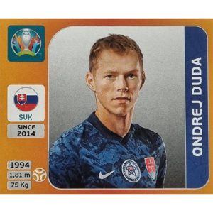 Panini EURO 2020 Sticker Nr 502 Ondrej Duda