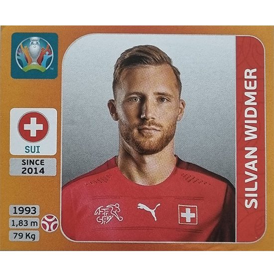 Panini EURO 2020 Sticker Nr 052 Silvan Widmer