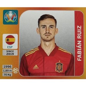 Panini EURO 2020 Sticker Nr 526 Fabian Ruiz