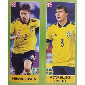 Panini EURO 2020 Sticker Nr 541 Lustig Lindelöf