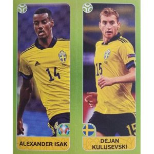 Panini EURO 2020 Sticker Nr 545 Isak Kulusevski