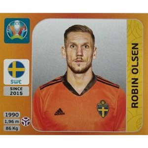 Panini EURO 2020 Sticker Nr 547 Robin Olsen