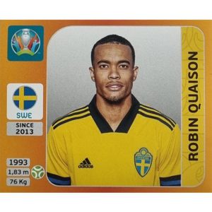 Panini EURO 2020 Sticker Nr 566 Robin Quaison
