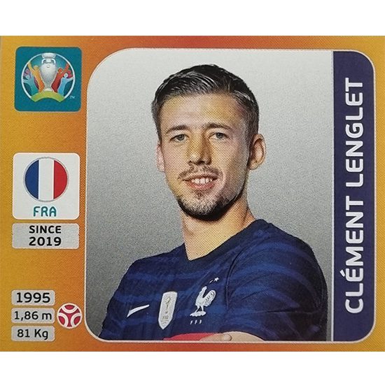 Panini EURO 2020 Sticker Nr 577 Clement Lenglet