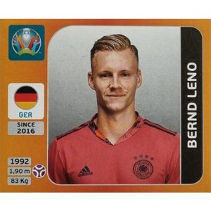 Panini EURO 2020 Sticker Nr 606 Bernd Leno