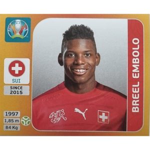 Panini EURO 2020 Sticker Nr 061 Breel Embolo