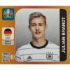Panini EURO 2020 Sticker Nr 613 Julian Brandt