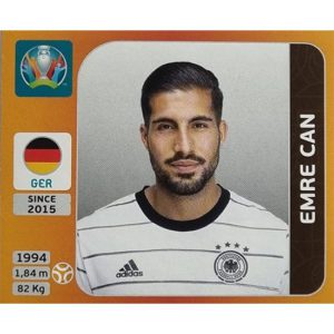 Panini EURO 2020 Sticker Nr 614 Emre Can