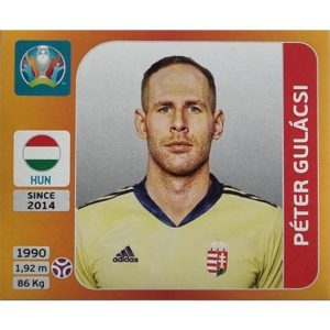 Panini EURO 2020 Sticker Nr 626 Peter Gulacsi