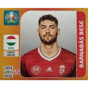 Panini EURO 2020 Sticker Nr 628 Barnabas Bese