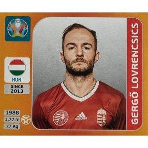 Panini EURO 2020 Sticker Nr 636 Gergo Lovrencsics
