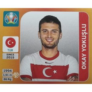 Panini EURO 2020 Sticker Nr 081 Okay Yokuslu