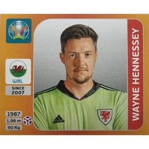 Panini EURO 2020 Sticker Nr 099 Wayne Hennessey