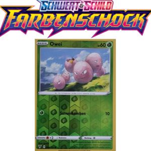 Pokémon Farbenschock 004/185 Owei REVERSE HOLO