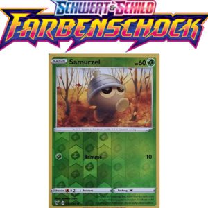 Pokémon Farbenschock Samurzel 010/185 REVERSE HOLO