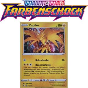 Pokémon Farbenschock Zapdos 048/185 HOLO