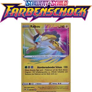 Pokémon Farbenschock Raikou 050/185 AMAZING