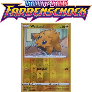 Pokémon Farbenschock Wattzapf 055/185 REVERSE HOLO