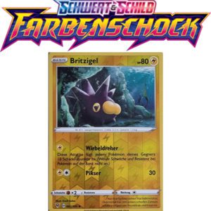 Pokémon Farbenschock Britzigel 062/185 REVERSE HOLO