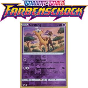Pokémon Farbenschock Girafarig 065/185 REVERSE HOLO