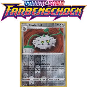 Pokémon Farbenschock Tentantel 124/185 REVERSE HOLO
