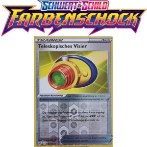Pokémon Farbenschock Teleskopisches Visier 160/185 REVERSE HOLO