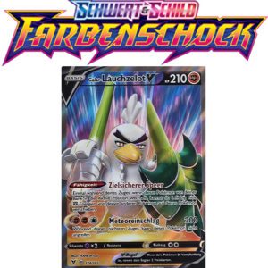 Pokémon Farbenschock Galar-Lauchzelot-V 174/185 FULLART