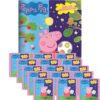 Panini Peppa Pig Spiele mit Gegensätzen Sticker - 1x Album + 15x Tüten