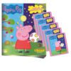 Panini Peppa Pig Spiele mit Gegensätzen Sticker - 1x Album + 5x Tüten