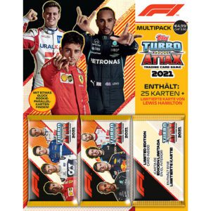 Topps Formula 1 Turbo Attax 2021 Trading Cards - Multipack