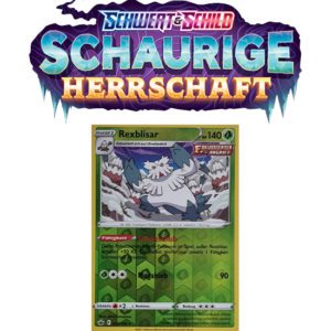 Pokémon Schaurige Herrschaft 010/198 Rexblisar REVERSE HOLO