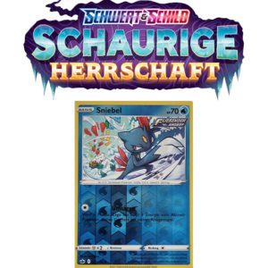 Pokémon Schaurige Herrschaft 030/198 Sniebel REVERSE HOLO