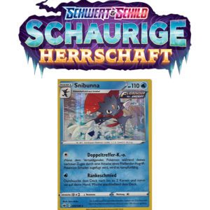 Pokémon Schaurige Herrschaft 031/198 HOLO Snibunna