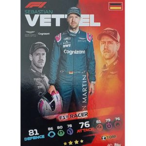 Turbo Attax 2021 Nr 040 Sebastian Vettel