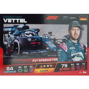 Turbo Attax 2021 Nr 041 Sebastian Vettel