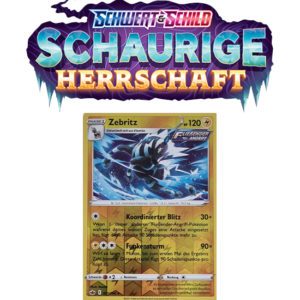 Pokémon Schaurige Herrschaft 051/198 Zebritz REVERSE HOLO