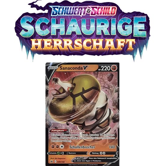Pokémon Schaurige Herrschaft 089/198 Sanaconda-V