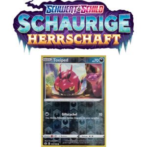 Pokémon Schaurige Herrschaft 105/198 Toxiped REVERSE HOLO