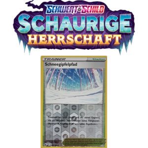 Pokémon Schaurige Herrschaft 148/198 Schneegipfelpfad REVERSE HOLO