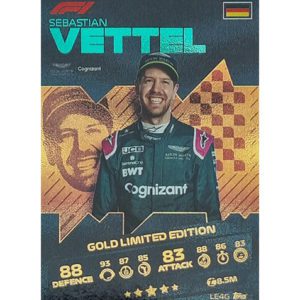 Turbo Attax 2021 LE4G Sebastian Vettel