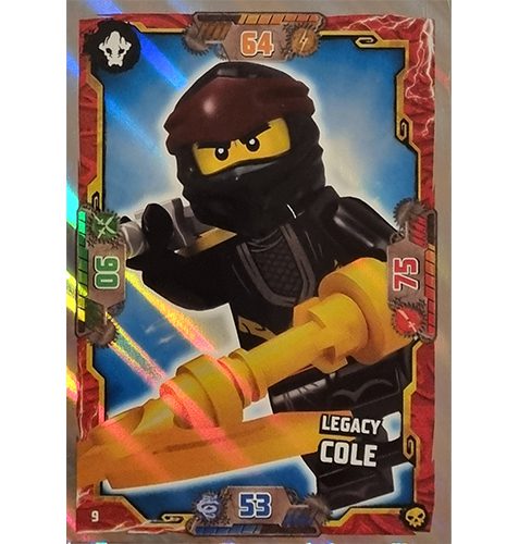 Lego Ninjago Serie 6 Trading Cards Nr 009 Legacy Cole