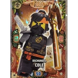 Lego Ninjago Serie 6 Trading Cards Nr 010 Dschungel Cole