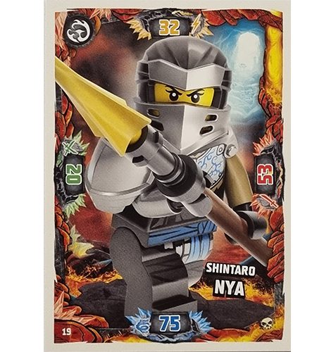 Lego Ninjago Serie 6 Trading Cards Nr 019 Shintaro Nya