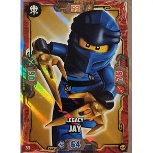 Lego Ninjago Serie 6 Trading Cards Nr 033 Legacy Jay