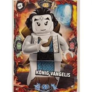Lego Ninjago Serie 6 Trading Cards Nr 047 König Vangelis