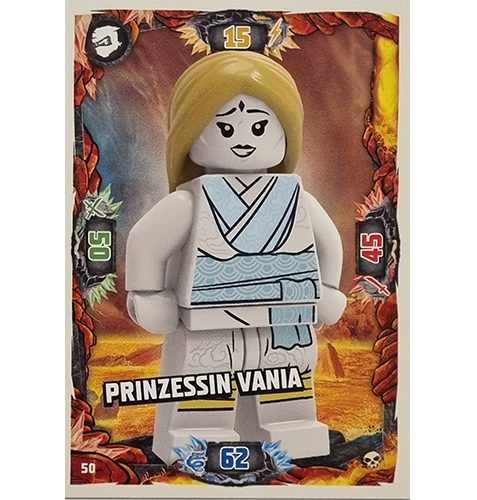 Lego Ninjago Serie 6 Trading Cards Nr 050 Prinzessin Vania
