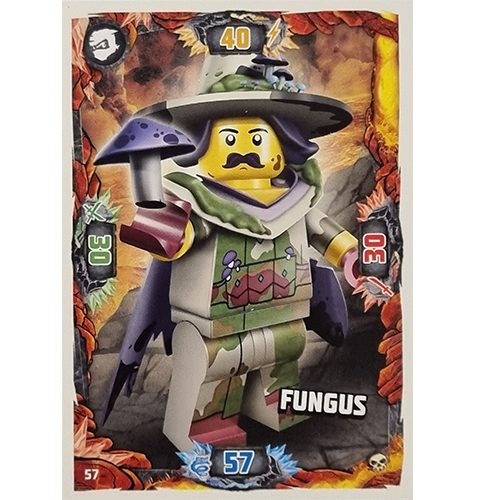 Lego Ninjago Serie 6 Trading Cards Nr 057 Fungus