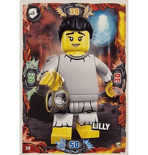 Lego Ninjago Serie 6 Trading Cards Nr 058 Lilly