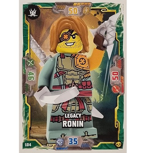 Lego Ninjago Serie 6 Trading Cards Nr 104 Legacy Ronin
